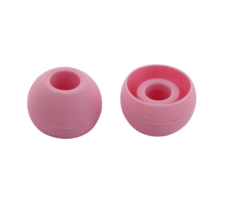 ALXCD Ear Tips for Powerbeats3 Earphone, SML 3 Sizes 6 Pair Earbud Tips & 2 Pair Double Flange Silicone Replacement Ear Tip Cushion, Fit for Beats Powerbeats 3 PB 3 [8 Pair](POP Violet) - Image 3